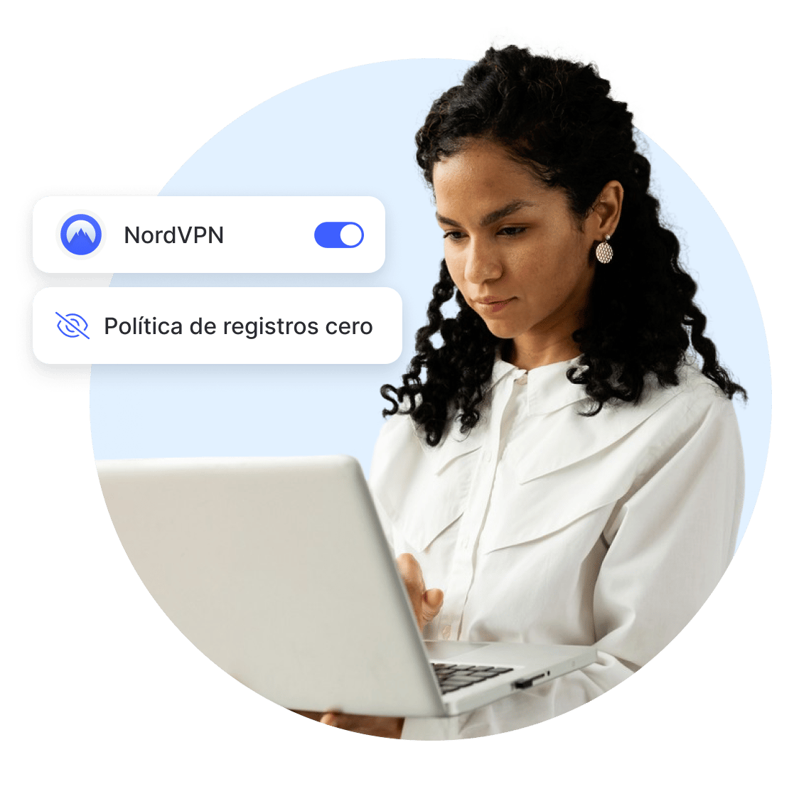 Navegar por internet en privado con la politica de registro cero de NordVPN